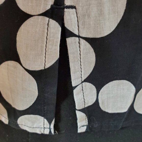 FEATHERLIGHT PINTUCK VOILE POPOVER TOP WITH WHIMSICAL DOTS (PLUS SIZE X) - Picture 4 of 9